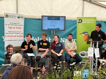 Stand for Nature Wales Pestcide talk - Royal Welsh 2023 ©Wildlife Trusts Wales