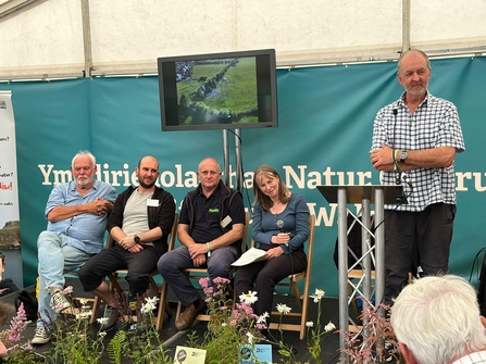 Sustainable Farming Scheme Talk - Royal Welsh 2023 ©Wildlife Trusts Wales