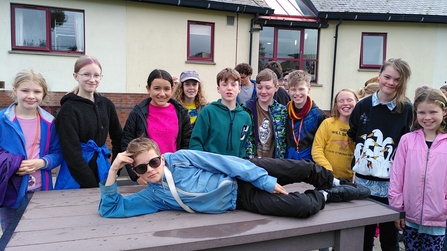 Youth Group at Youth Summit 2023 ©Radnorshire Wildlife Trust