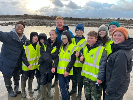 Ocean Rescue Champions with Blue Peter, Credit - Charlotte Keen North Wales Wildlife Trust