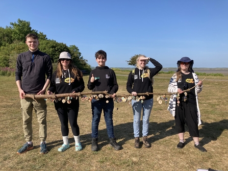 Mon gwyrdd youth forum at Penrhos ©North Wales Wildlife Trust