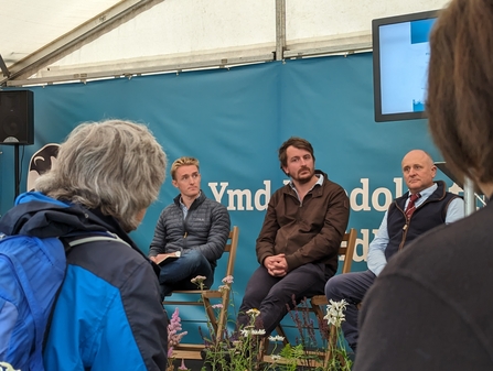 Farming at the sweet spot report talk - Royal Welsh 23 ©Wildlife Trusts Wales