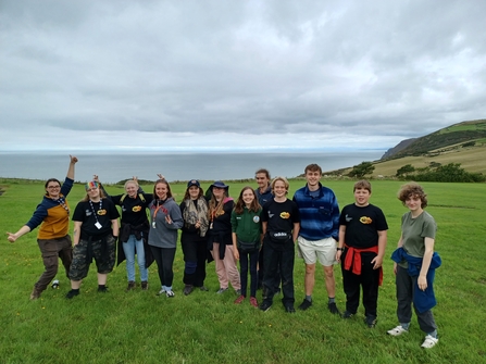 Môn Gwyrdd and Ocean Rescue Champs ©North Wales Wildlife Trust