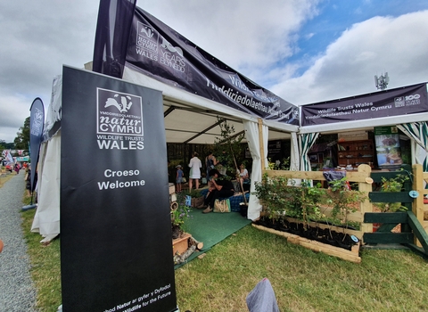 Wildlife Trusts Wales Royal Welsh stand