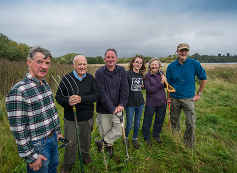 Volunteers at Skylarks, Nottinghamshire