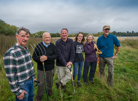 Volunteers at Skylarks, Nottinghamshire